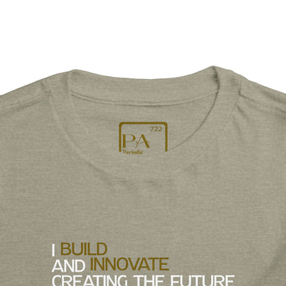 Periodic Affirmations™ Toddler T-Shirt (V2) Element 14 Si Silicon
