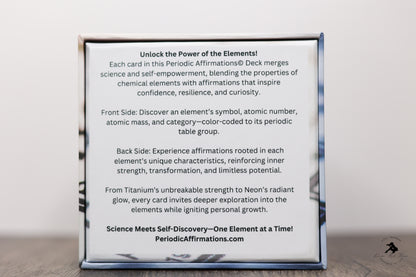 Periodic Affirmations© Deck of Cards