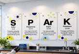 Spark Brand Word affirmation wall decor
