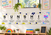 Sunshine Brand Word affirmation wall decor